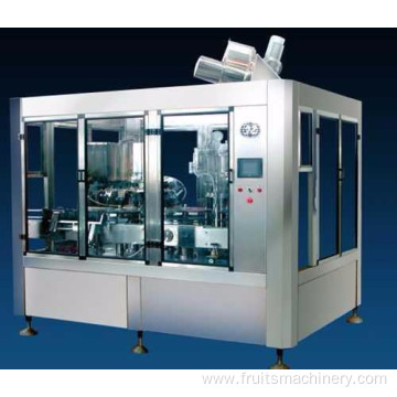 automatic liquid pet bottle filling labeling machine